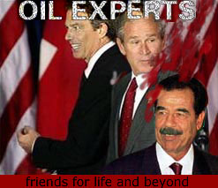 Blair, Bush, Saddam